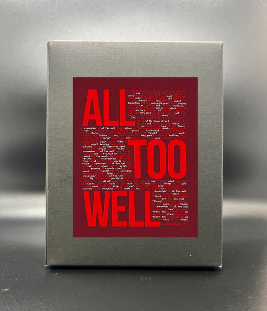 All Too Well (Taylor’s Version) Luxury Candle