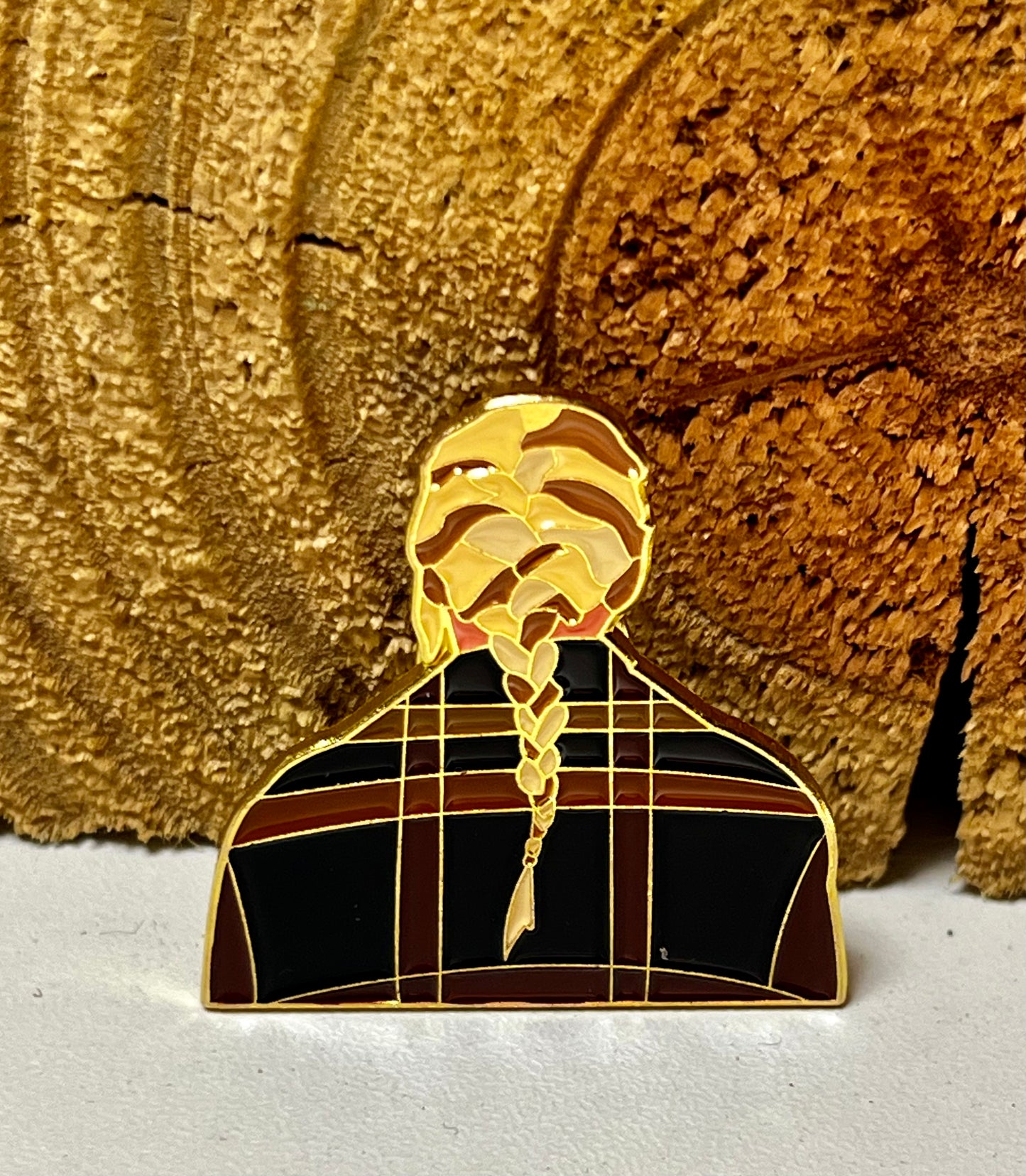 T Swift Evermore Inspired Enamel Pin