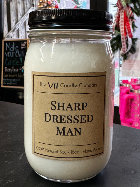 Sharp Dressed Man Candle