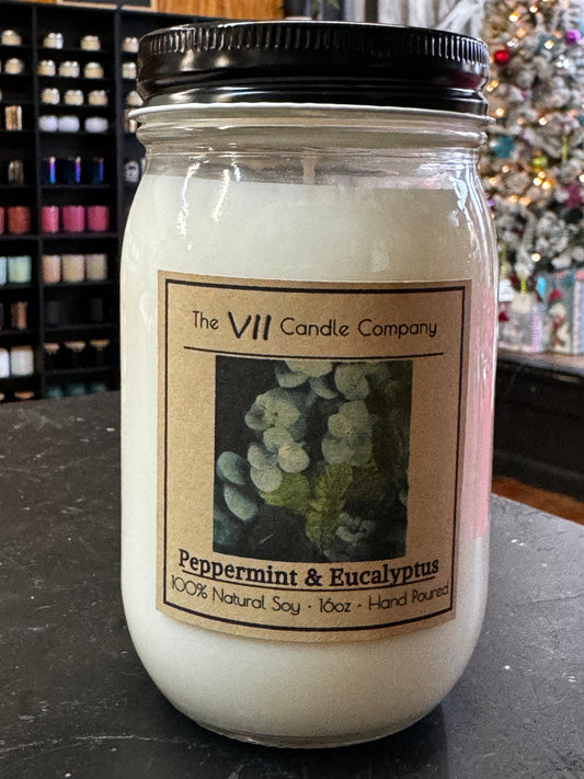 Peppermint & Eucalyptus Candle