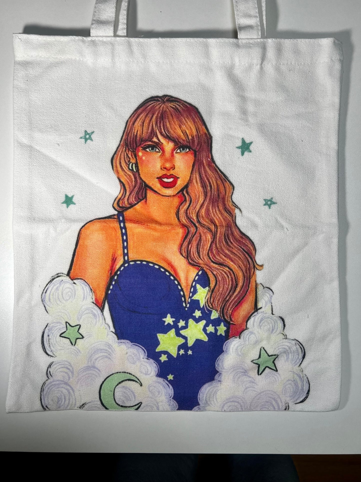 Taylor Swift Album Inspired Canvas Tote Bag
