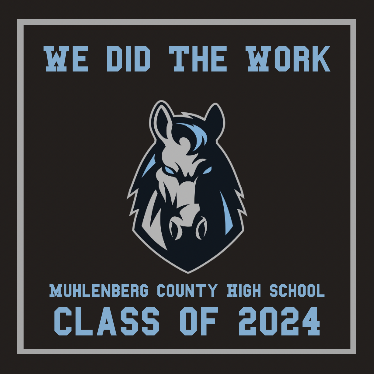 Muhlenberg County High School Class of 2024 Graduation Candle