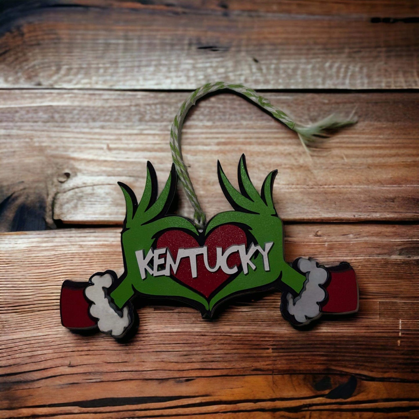 Personalized Grinch Christmas Ornament Pre-Order