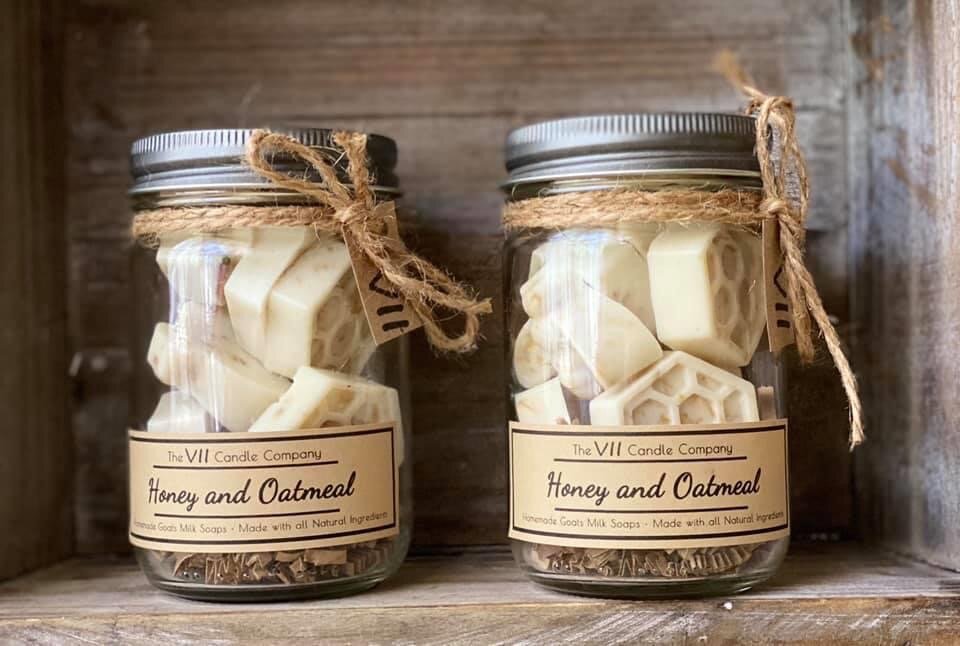 Honeycomb and Bee Shapes Handsoaps