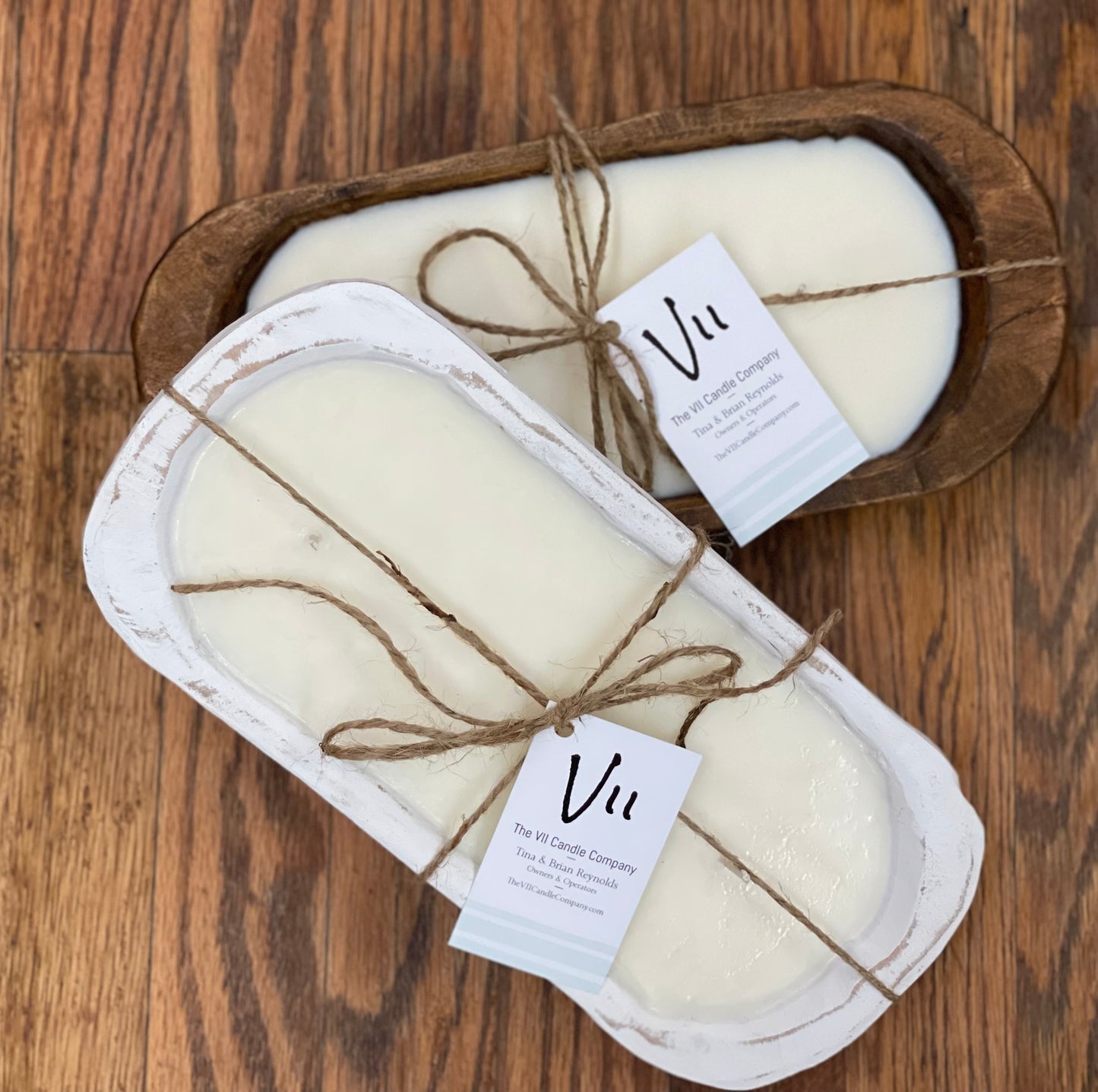 3 Wick Dough Bowl Candle