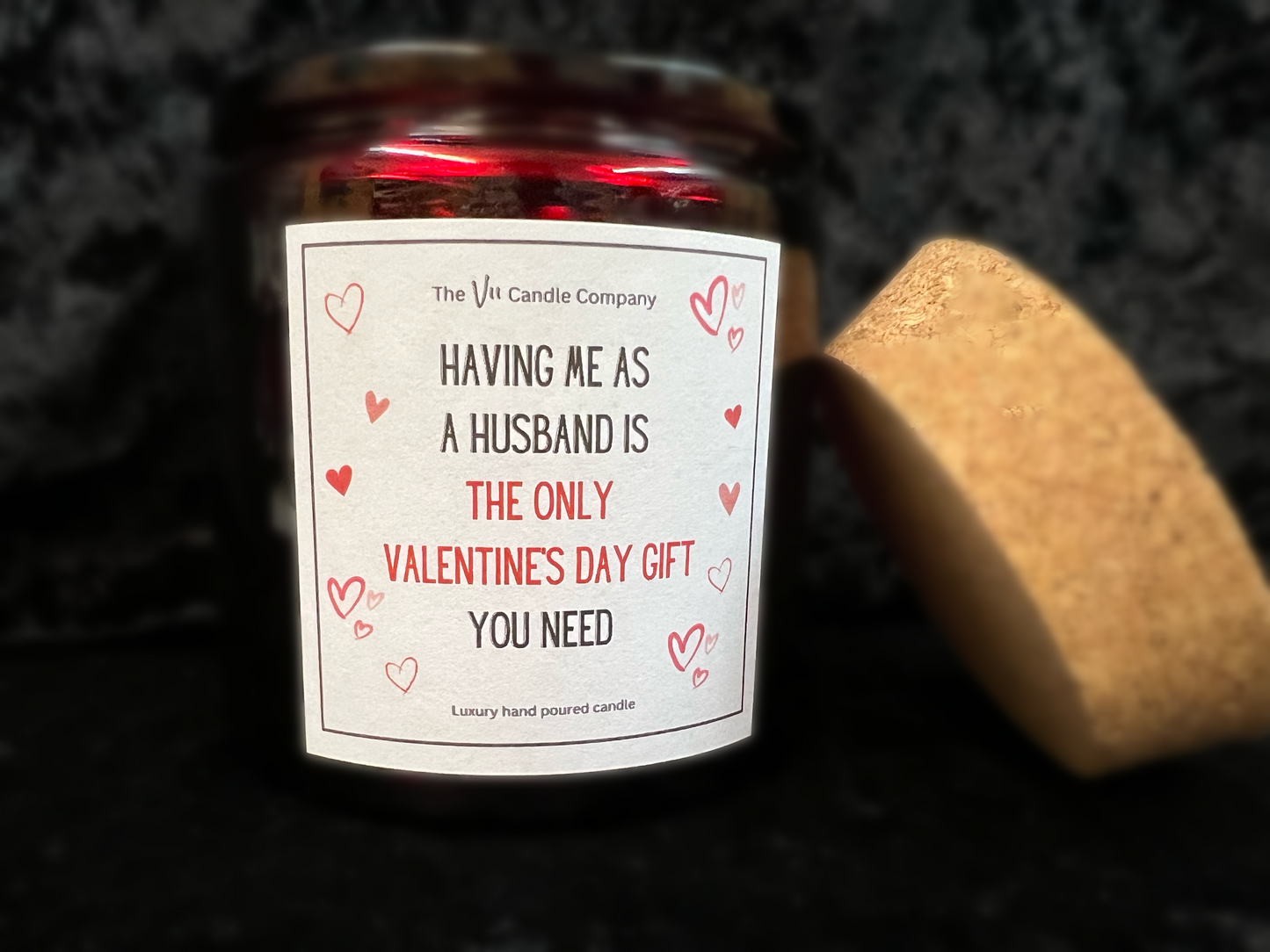Having Me As A Husband Novelty Candle