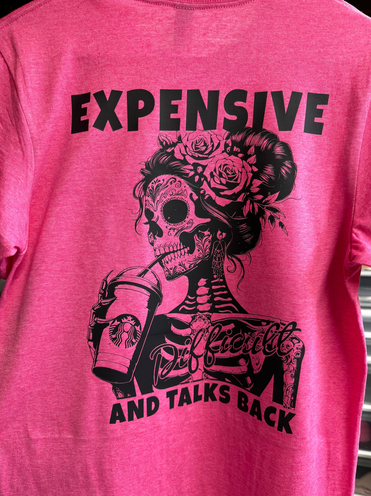 Expensive and Talks Back Doubled Sided Shirt