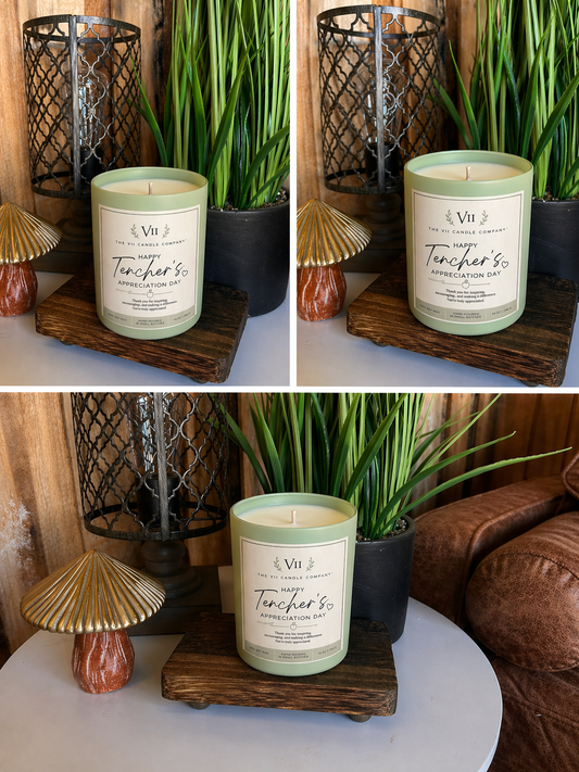 Teachers Appreciation Week Candle
