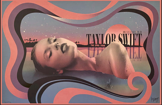 Taylor Swift Eras Tour Los Angeles Replica VIP 11x17 Poster