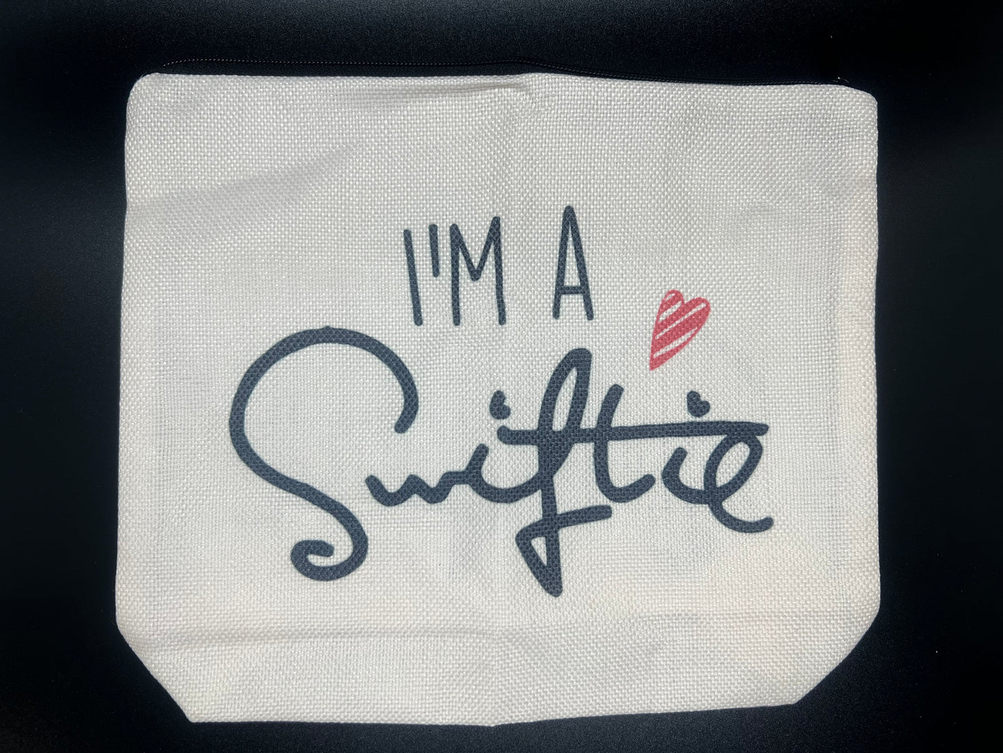 Taylor Swift Album Inspired Canvas Makeup Bag