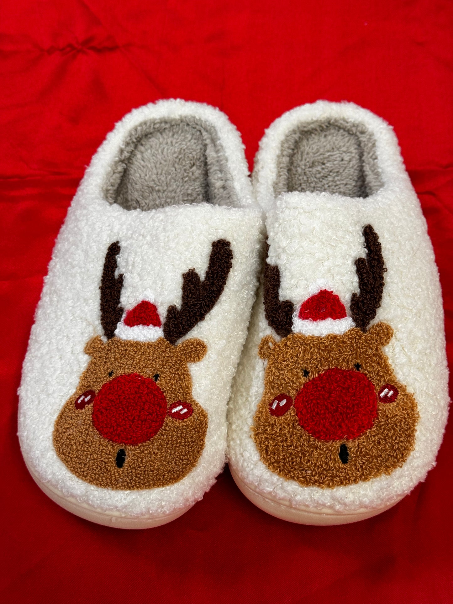 Rudolph Sherpa Style Slippers