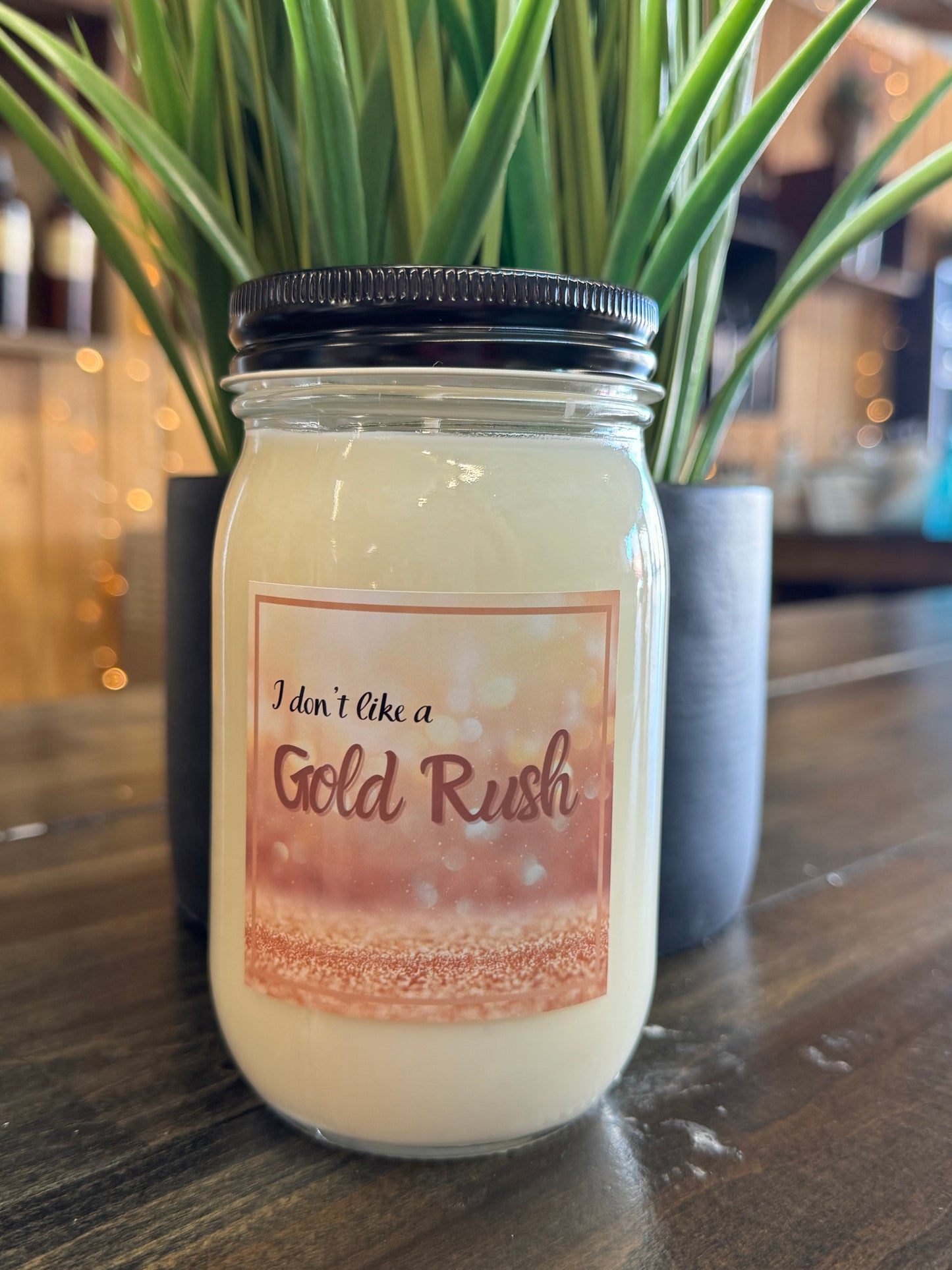 Gold Rush Farmhouse Candle