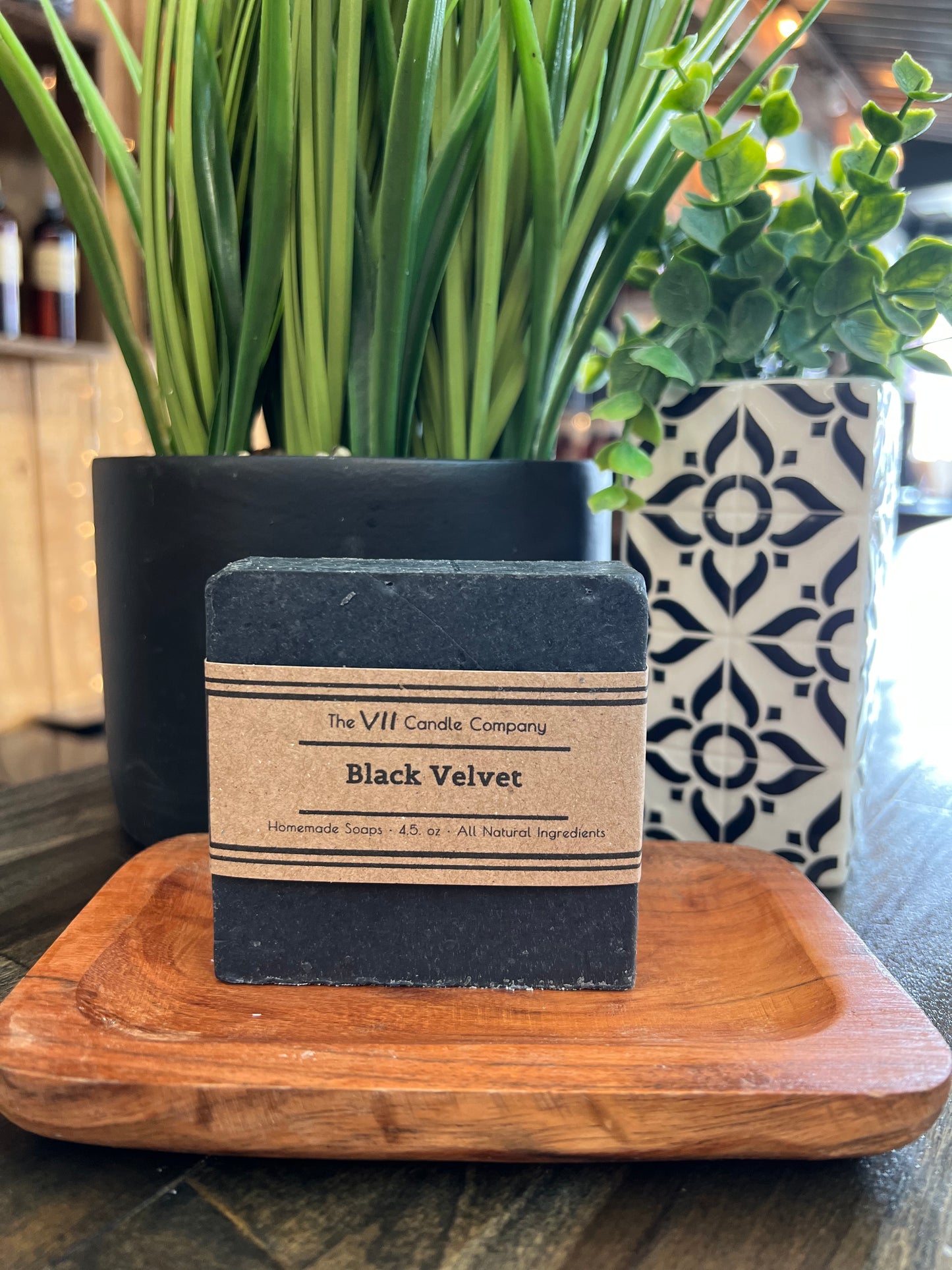 Black Velvet Bar Soap