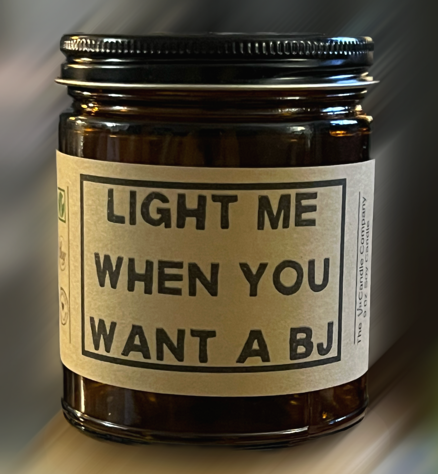 Light Me When You Want a BJ Novelty Candle